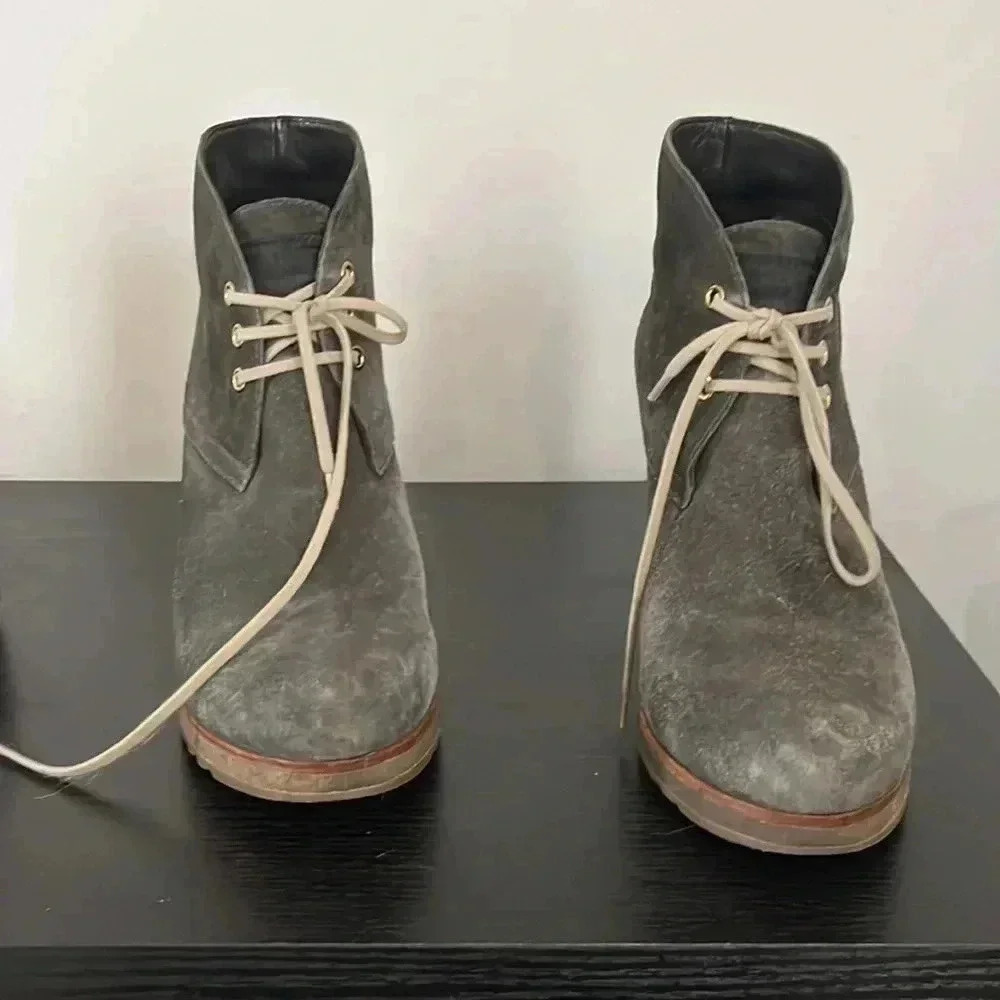Dark green Prada booties - Picture 6 of 7
